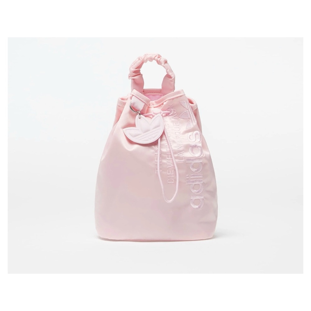 Adidas Pink Mini Drawstring Backpack